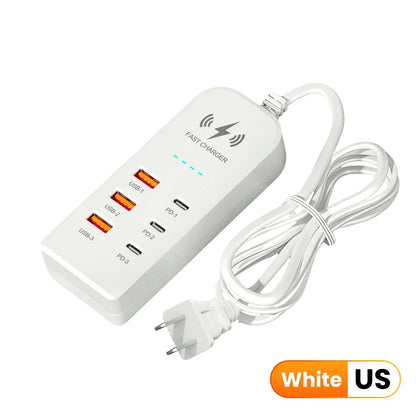 Chargeur de Bureau Multi-Ports USB Rapide