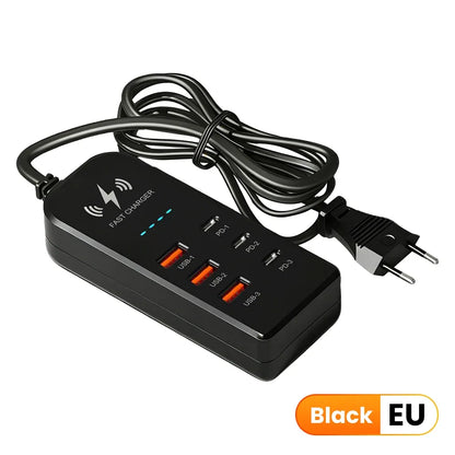 Chargeur de Bureau Multi-Ports USB Rapide